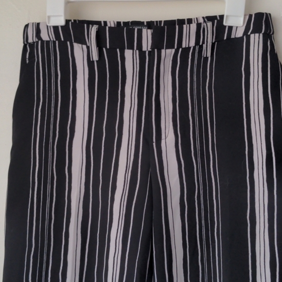White/Black Slacks - Picture 3 of 5